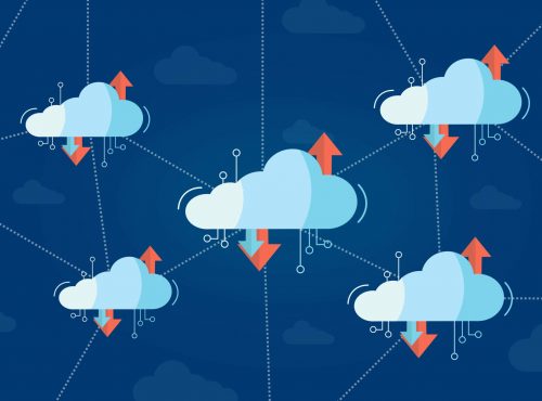 Interconnected Virtual Cloud Concept with Multiple Clouds